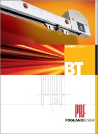 Троллейный шинопровод Pogliano Busbar BLINDOTROLLEY серии ВТ