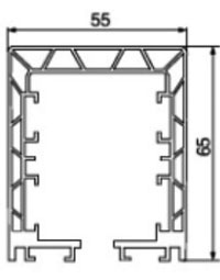 Пластиковые шинопроводы повышенной прочности Nante серии HFP55-4 50А-170А