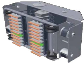 Токосъемные тележки PCT10-..-125/BI